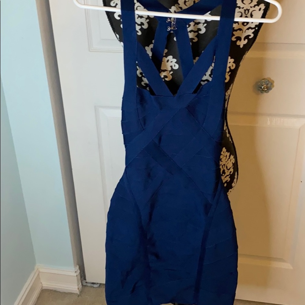 Open back dress
